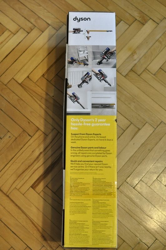 Продается новый пылесос Dyson V8 Absolute (желтый) в заводской упаковк