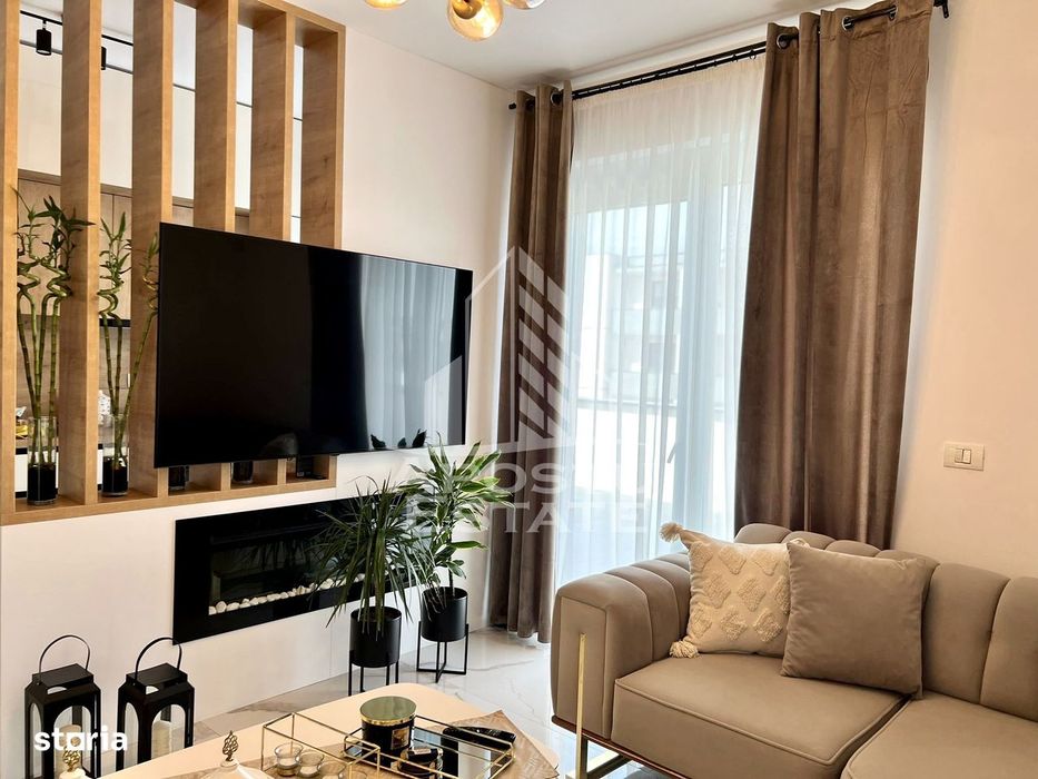 Penthouse 3 camere,  terasa 40 mp, mobilat modern, zona Braytim
