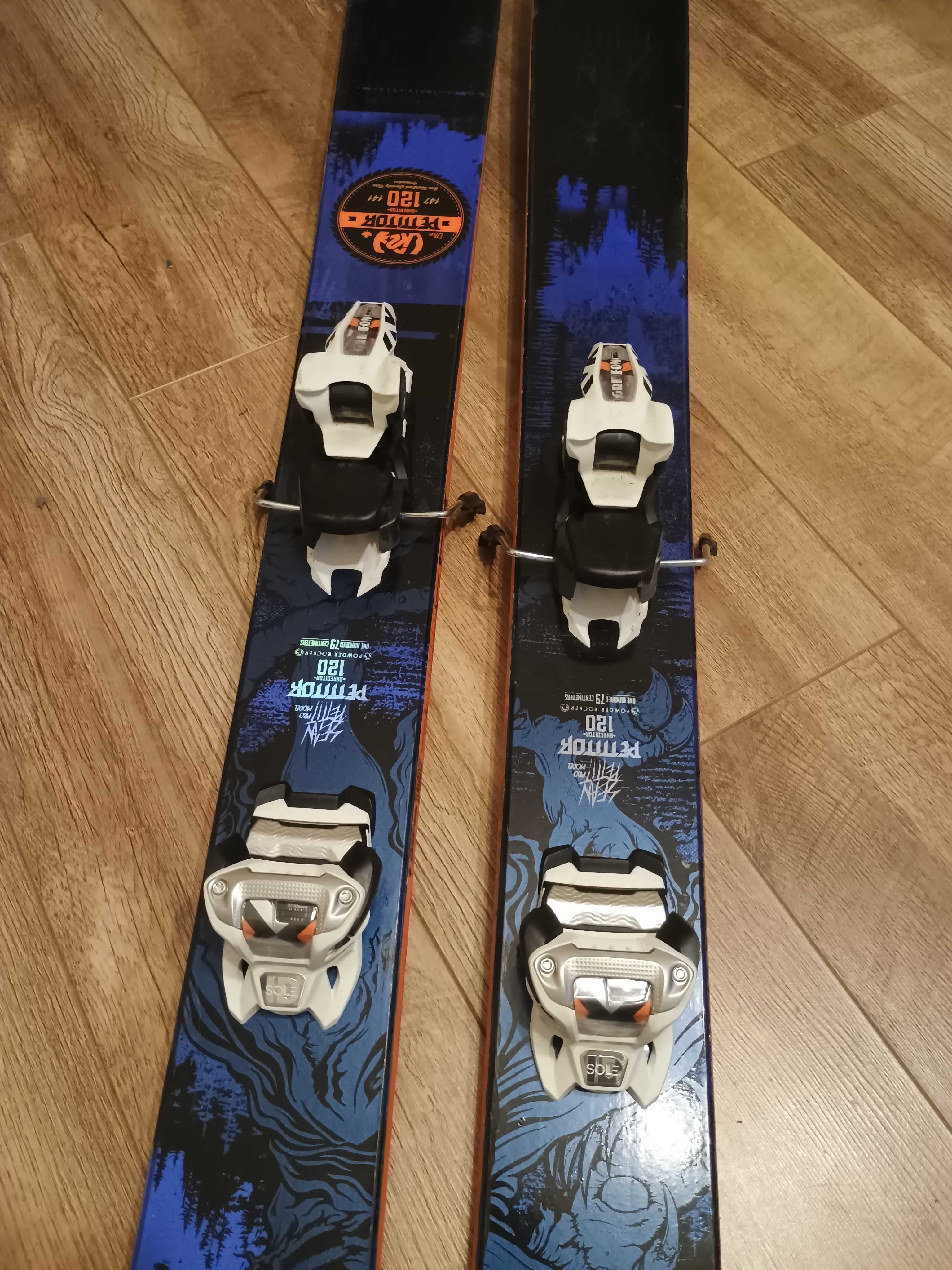 Freeride ски K2 Shreditor 120 Pettitor 179см