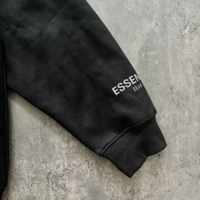 Essentials Black & Beige Hoodie - НОВИ