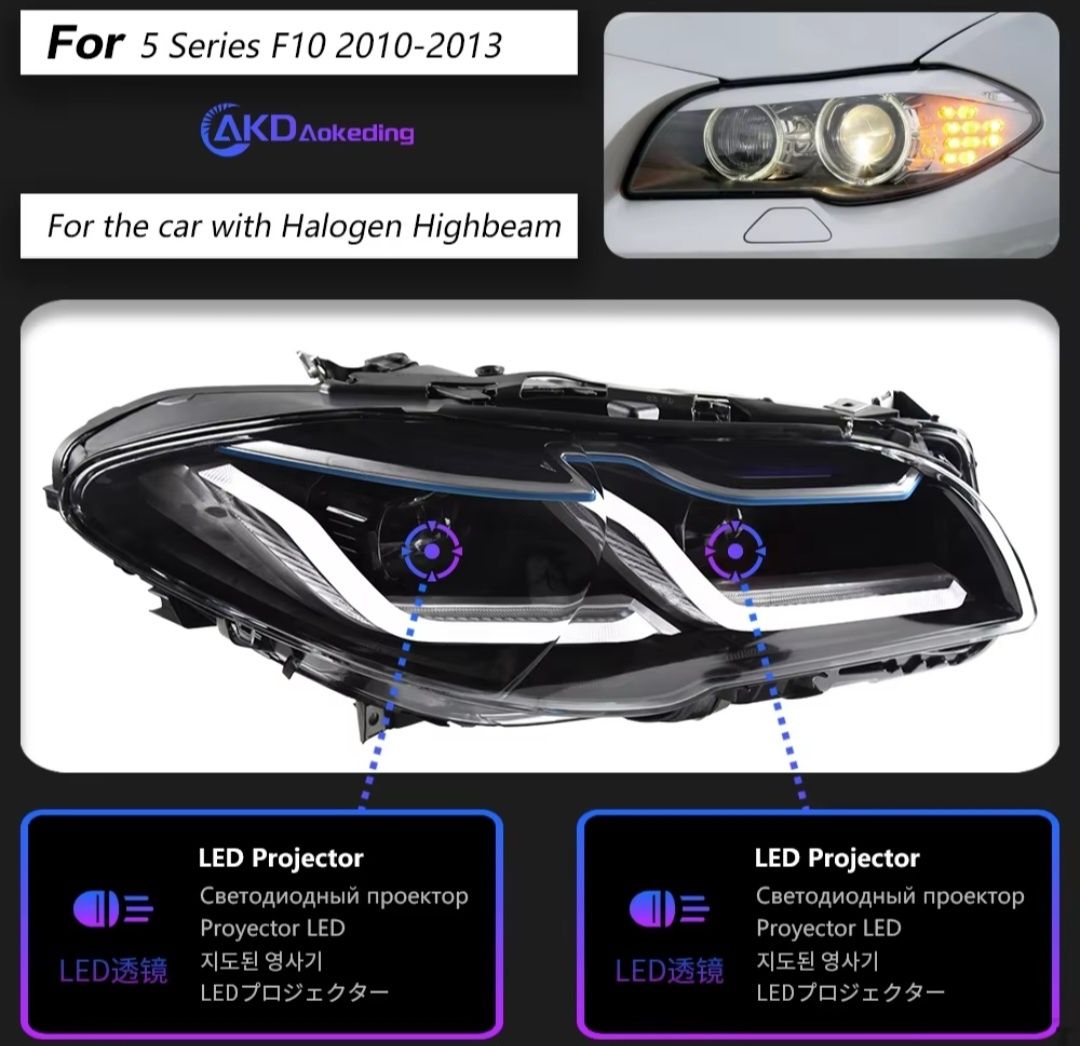 LED прожекторни фарове за BMW F10 , F11