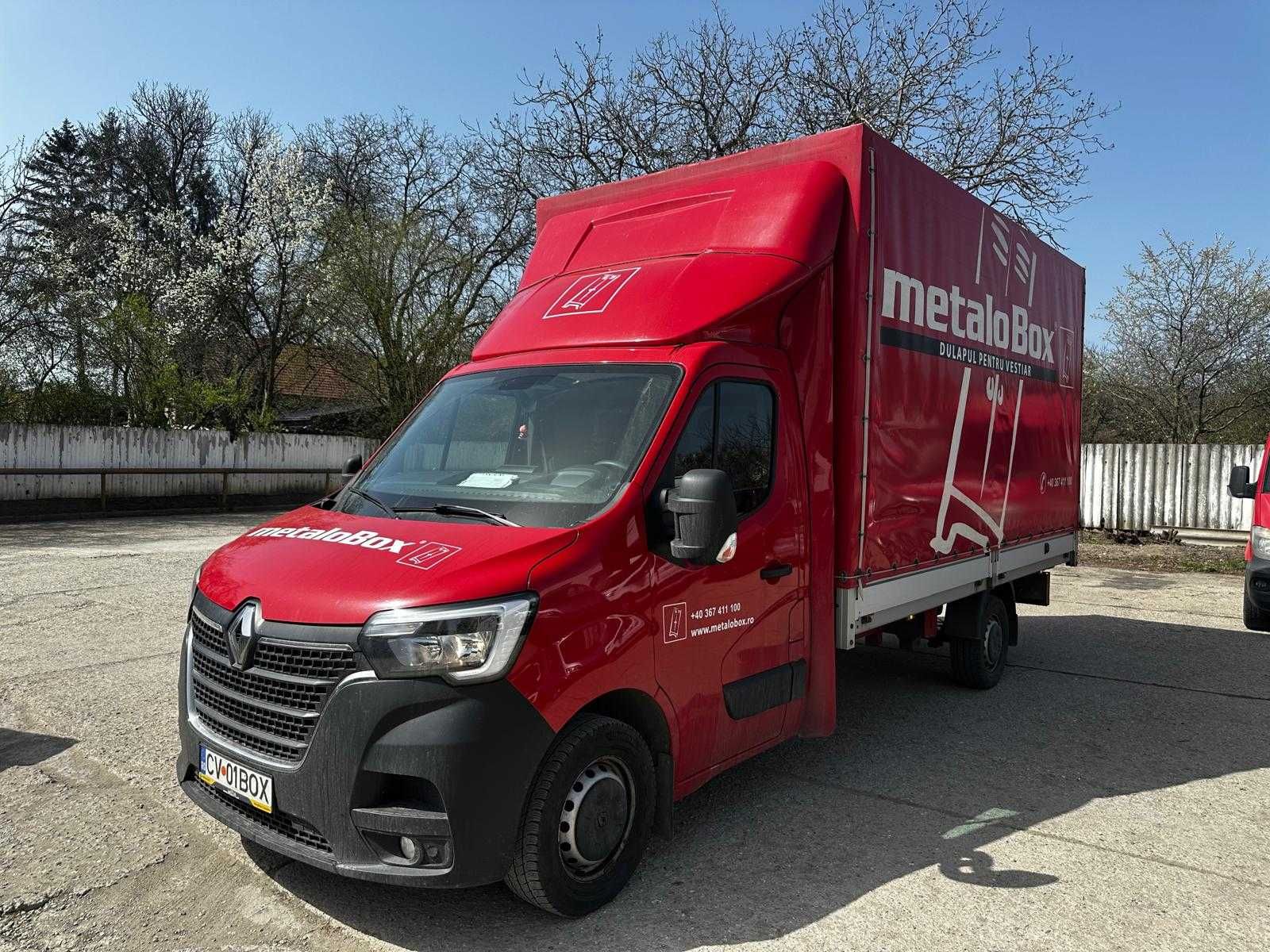 Renault Master L3 DCI 150, Prelata, 8 paleti