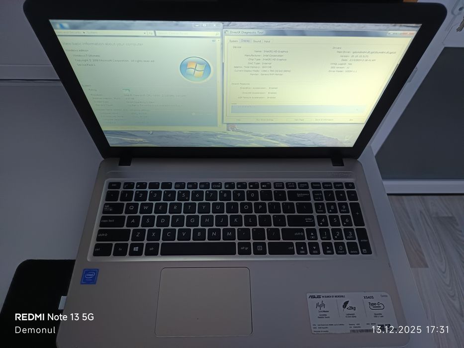 Laptop si calculator