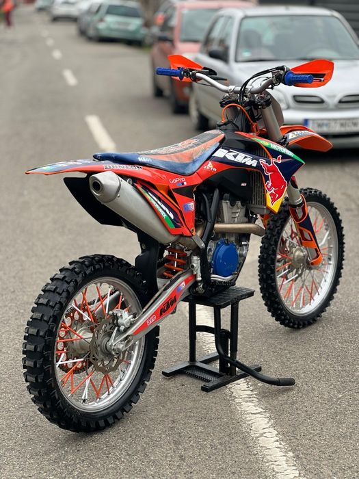 Vând KTM 350 SX-F injecție impecabilă 2014/Pornire buton 2950€neg!