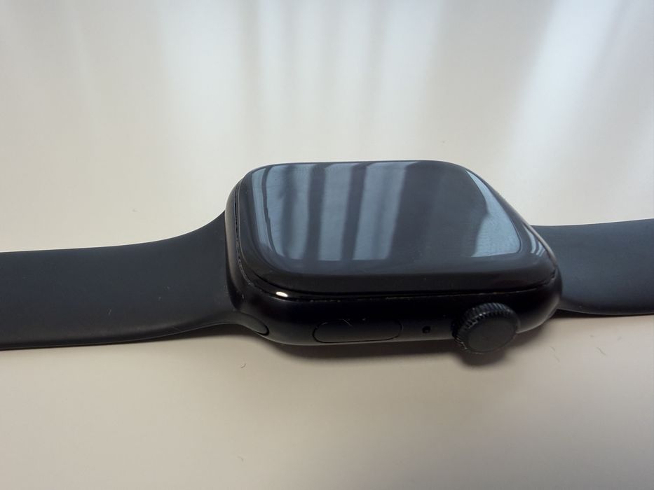 Apple watch 8 iwatch series 8 45 mm midnight aluminium case negru