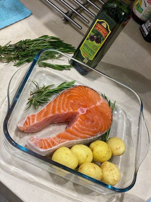 НАИВКУСНЕЙШИЕ стейки лосося (замороженные)