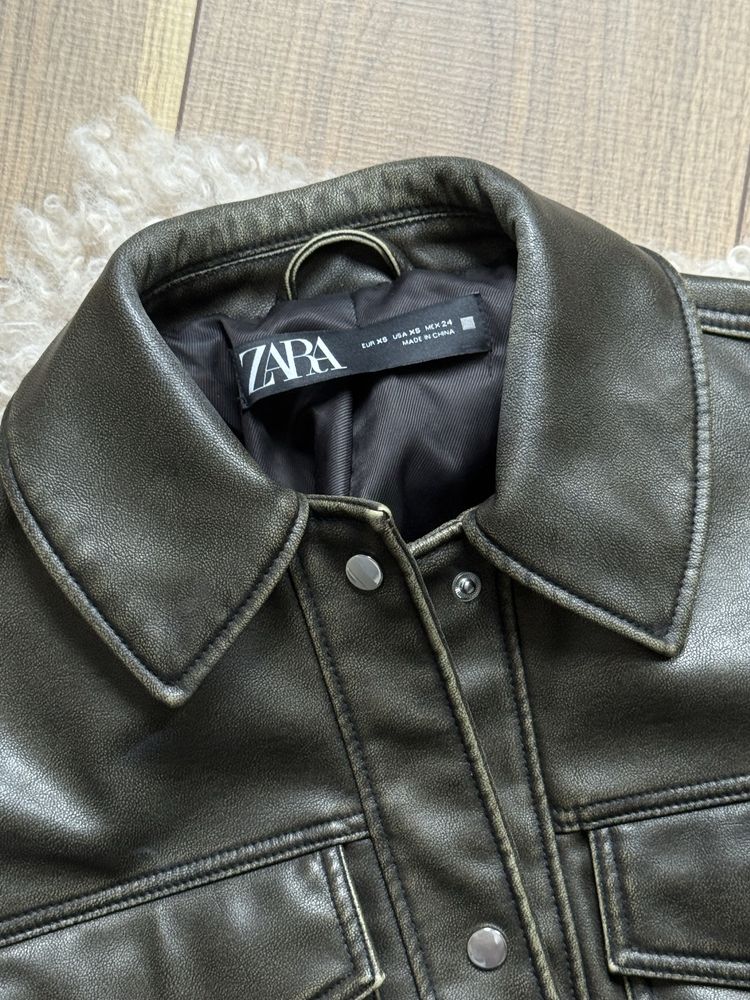 Кожено яке  ZARA