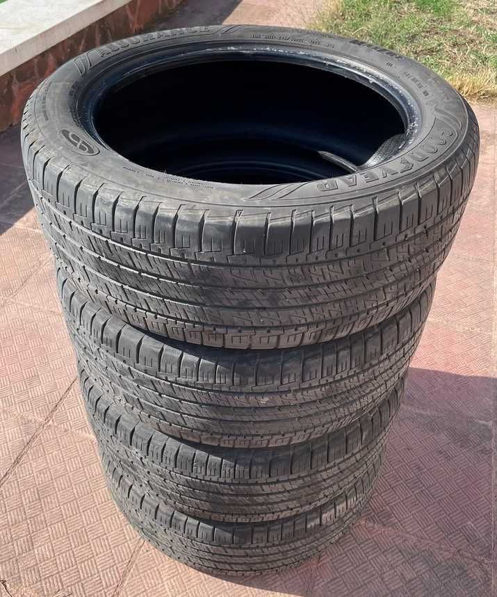 Продавам 4бр. всесезонни използвани гуми 245/50 R20 Goodyear