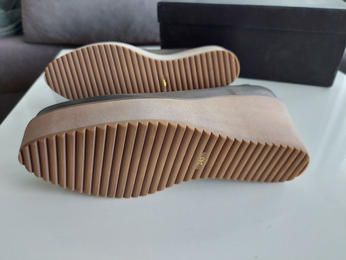 Дамски обувки, 100% естествена кожа, размер 38 - НОВИ