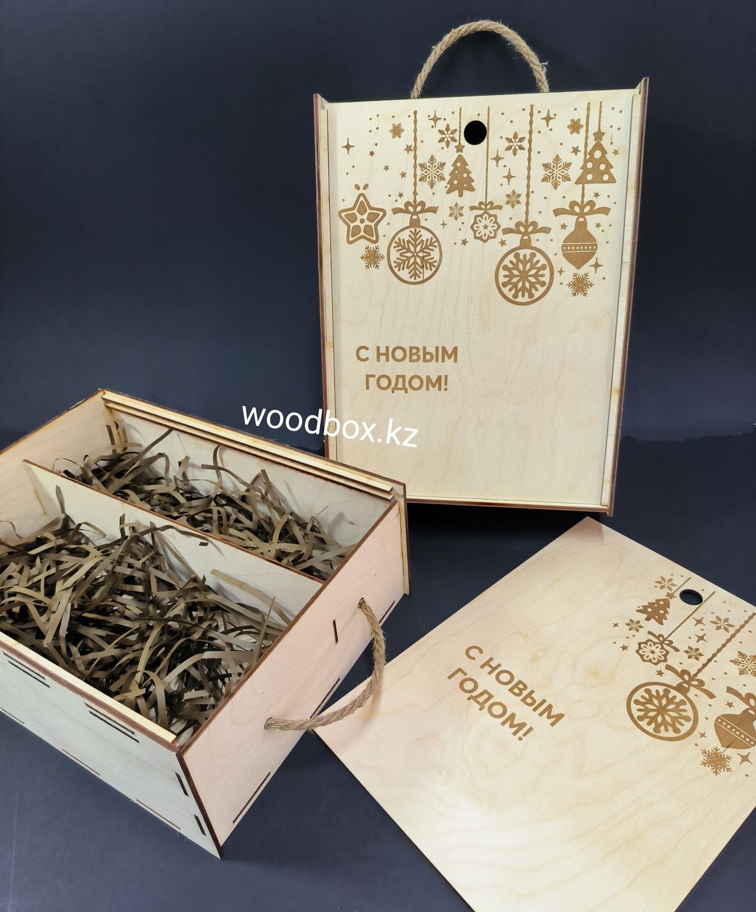 Подарочные коробки деревянные
