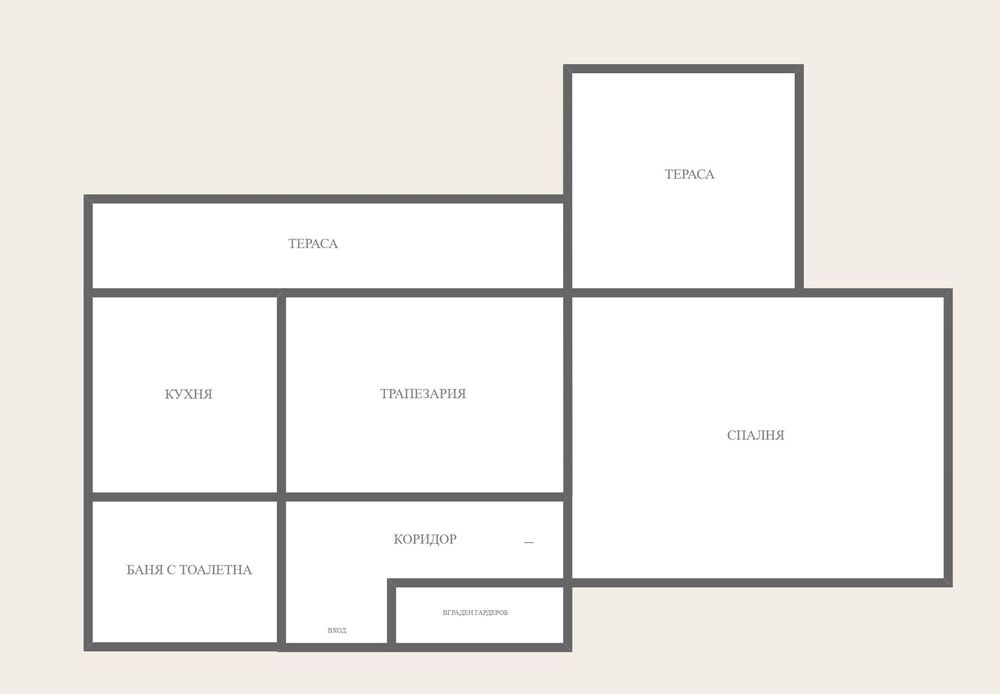 Двустаен апартамент в Центъра на гр. Бургас