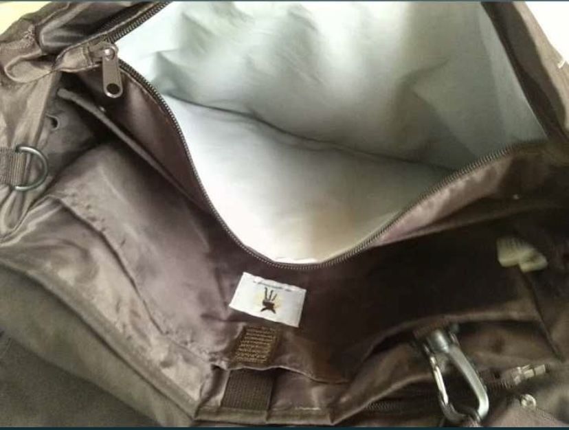 Geanta cu scutec impermeabil, pentru plimbat copii