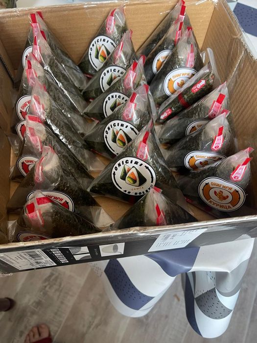 Онегири продажа домашнего приготовления