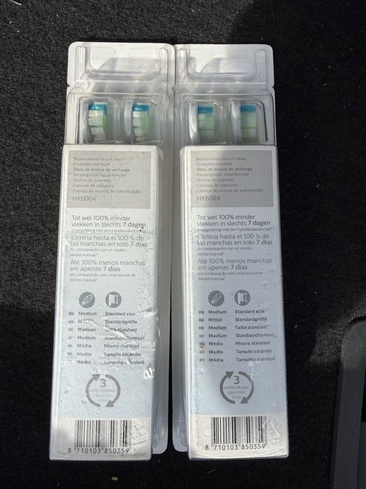 Pachet 2 seturi rezerve periute Philips Sonicare C3/W2