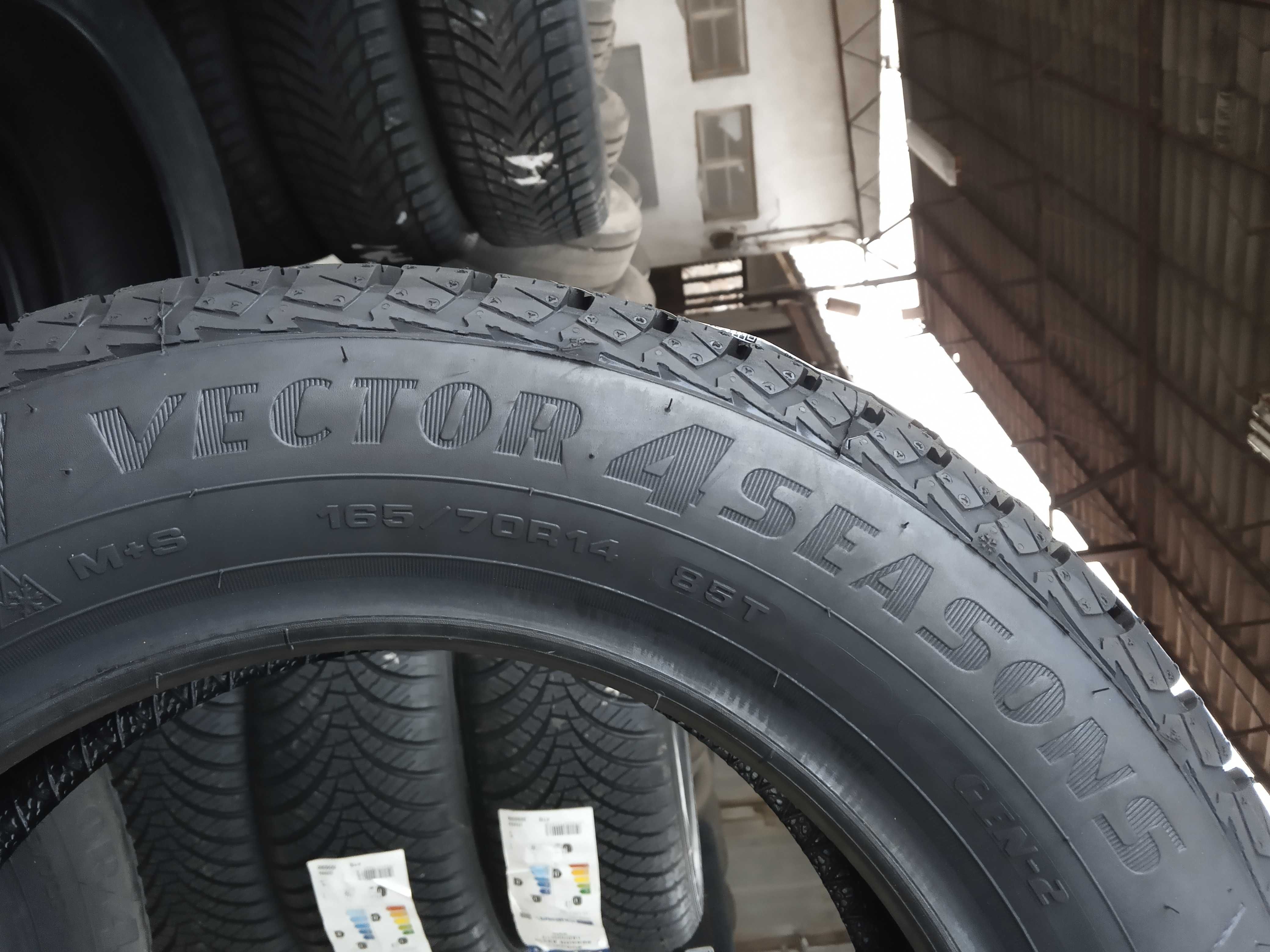 4 Нови всесезонни гуми 165/70R14 Goodyear 4Season Gen-2 XL 85T DOT2024
