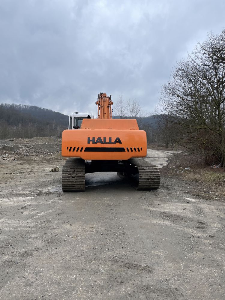 Excavator HALLA 35 tone instalatie picon/foarfeca