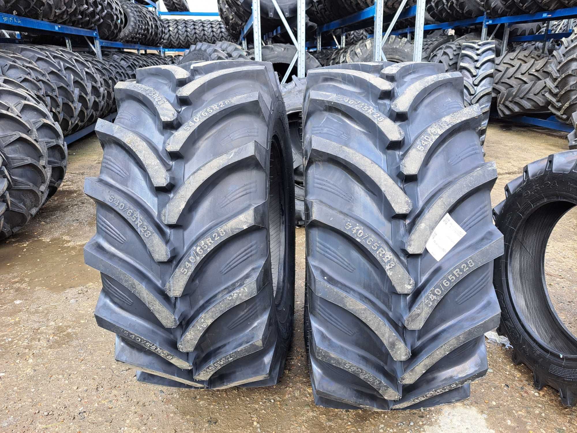 Cauciucuri radiale marca SEHA 540/65R28 anvelope noi pentru TRACTOR