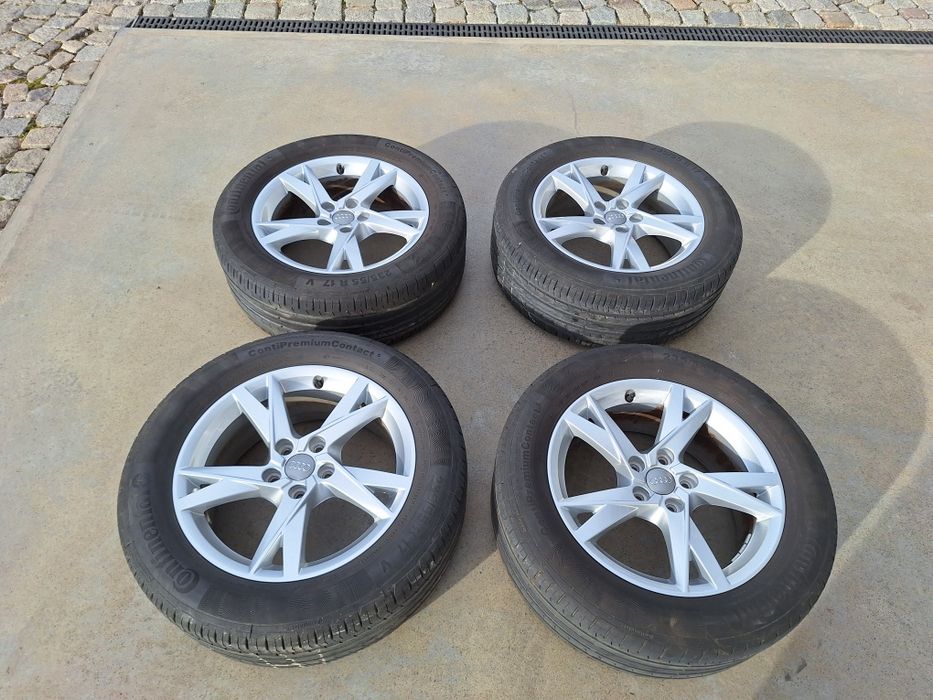 Джанти 17 цола Audi, Q3, Q5 с гуми 235 55 17