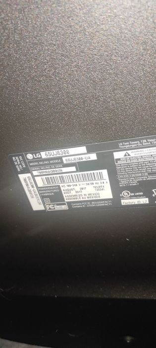 Платка за LG 65UJ6300