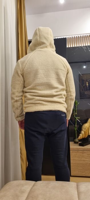 Hanorac Napapijri alb bleumarin marime M