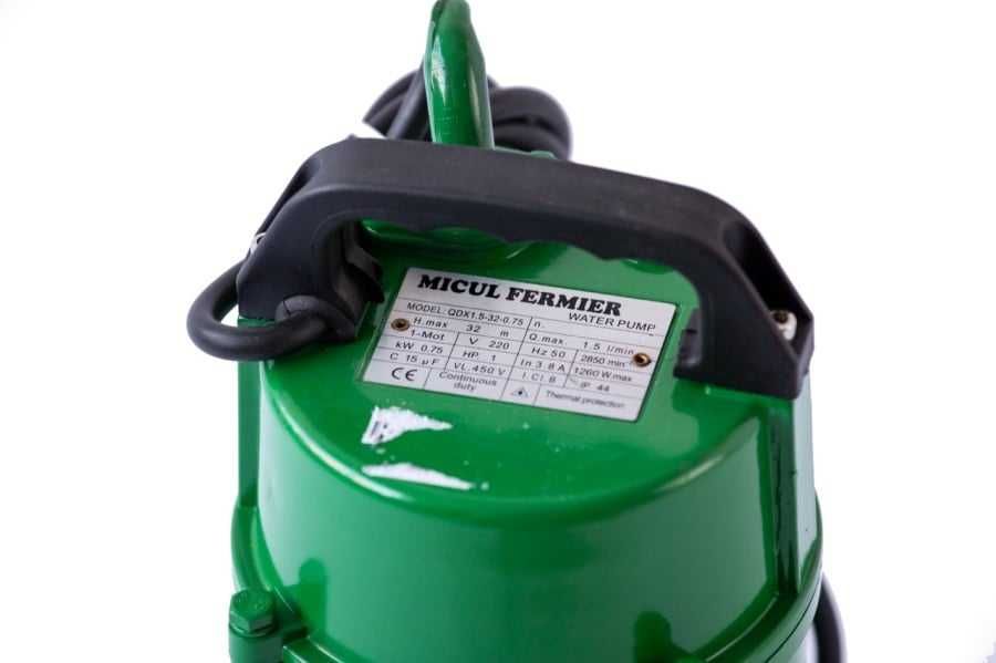 Pompa apa submersibila QDX-32M 0,75kW fara plutitor MF gf-0704