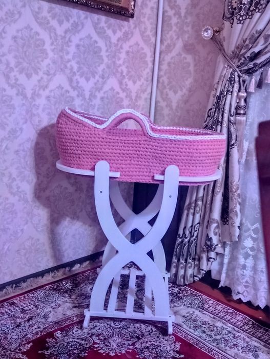 Bolalar uchun qulay lyulka. Istalgan rangidan toʻqib beraman.