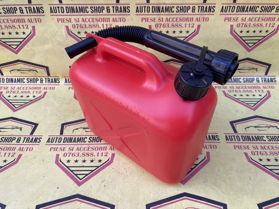 Canistra combusitibil 5 L Benzina Motorina cu palnie din plastic