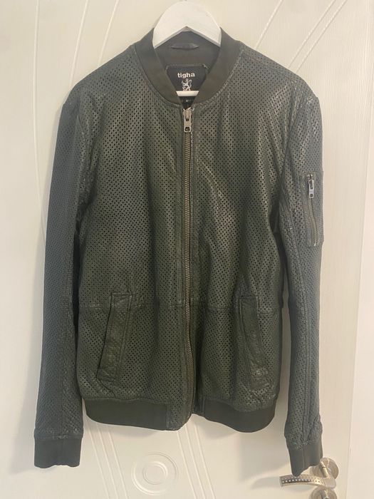 Мъжко кожено яке Tigha