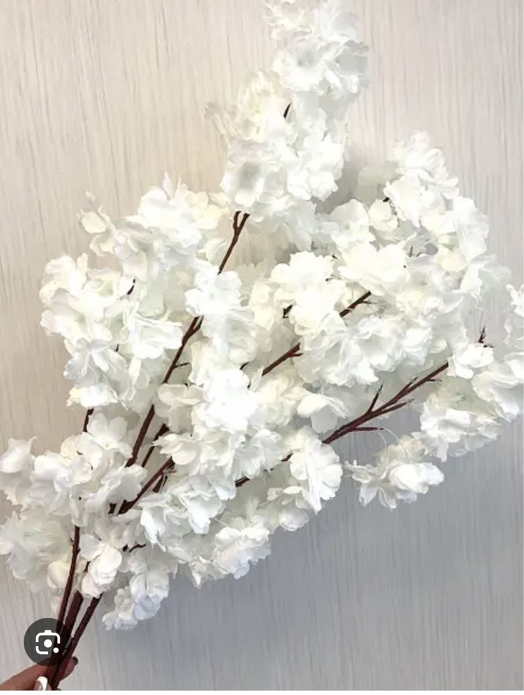 Искусственные цветы Сакура для декора