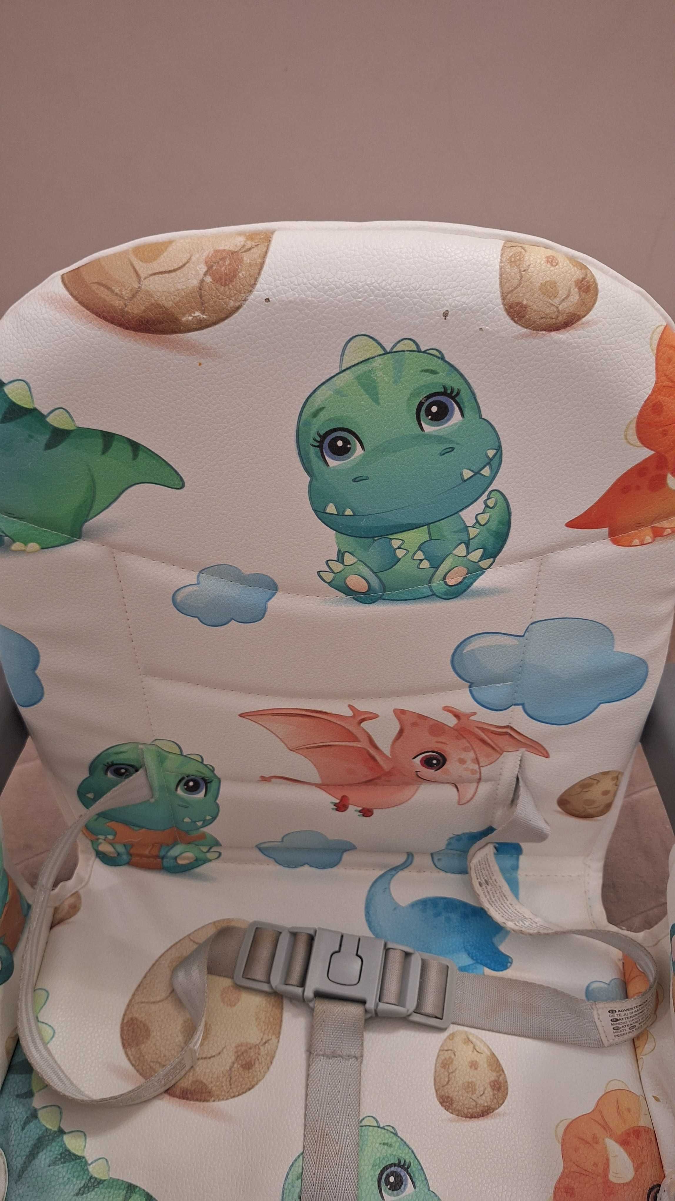 Повдигащ стол за хранене Cangaroo - Kiwi, Dinos