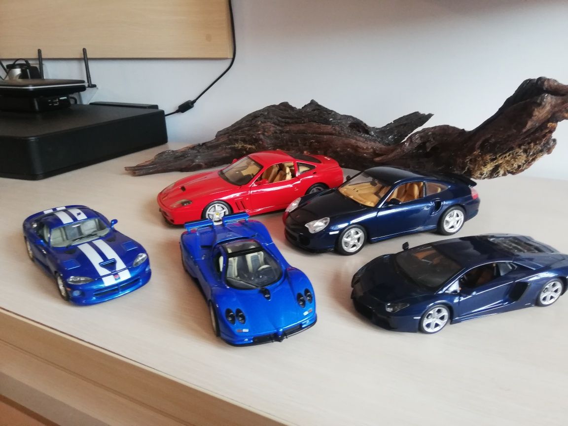 Метални макети на коли Pagani, Porshe, Ferari, Lamborghini, Dodge