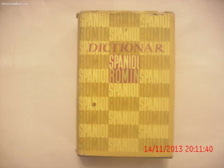 Dictionar Spaniol - Roman.