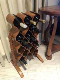 Дизайнерска стойка за вино Legnoart Bottle Rack