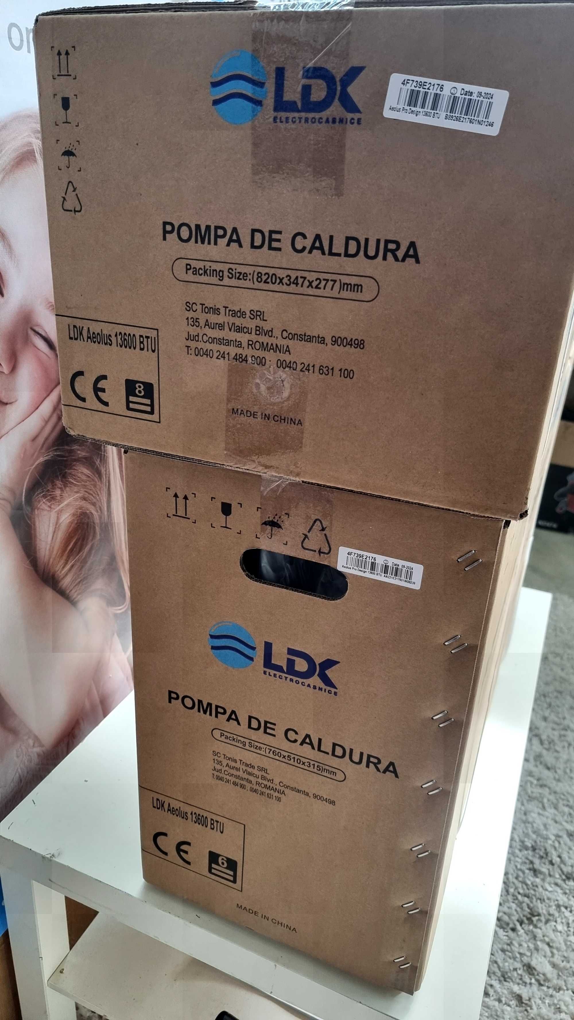 Инверторен Климатик LDK AEOLUS PRODESIGN 13600BTU промоция за месеца
