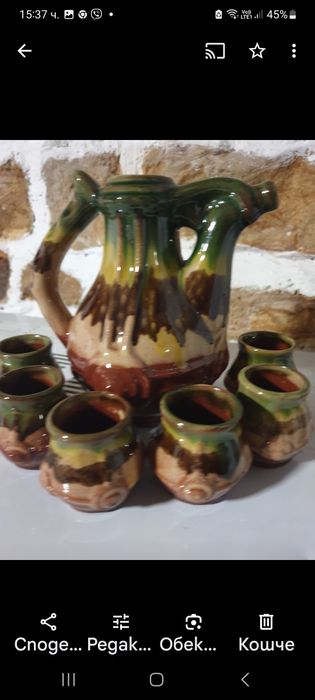 Сервизи  за ракия керамични