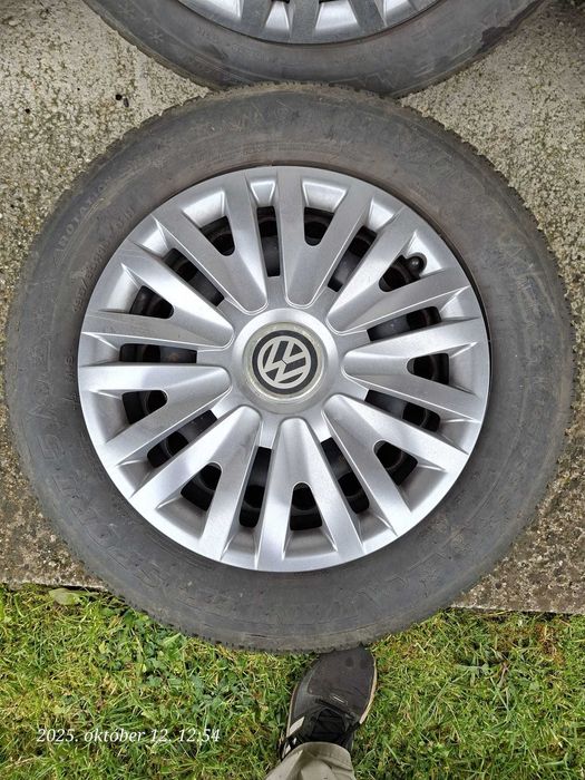 Jante de otel  VW Golf R15 cu cauciucuri de iarna 195/65/R15  5x112