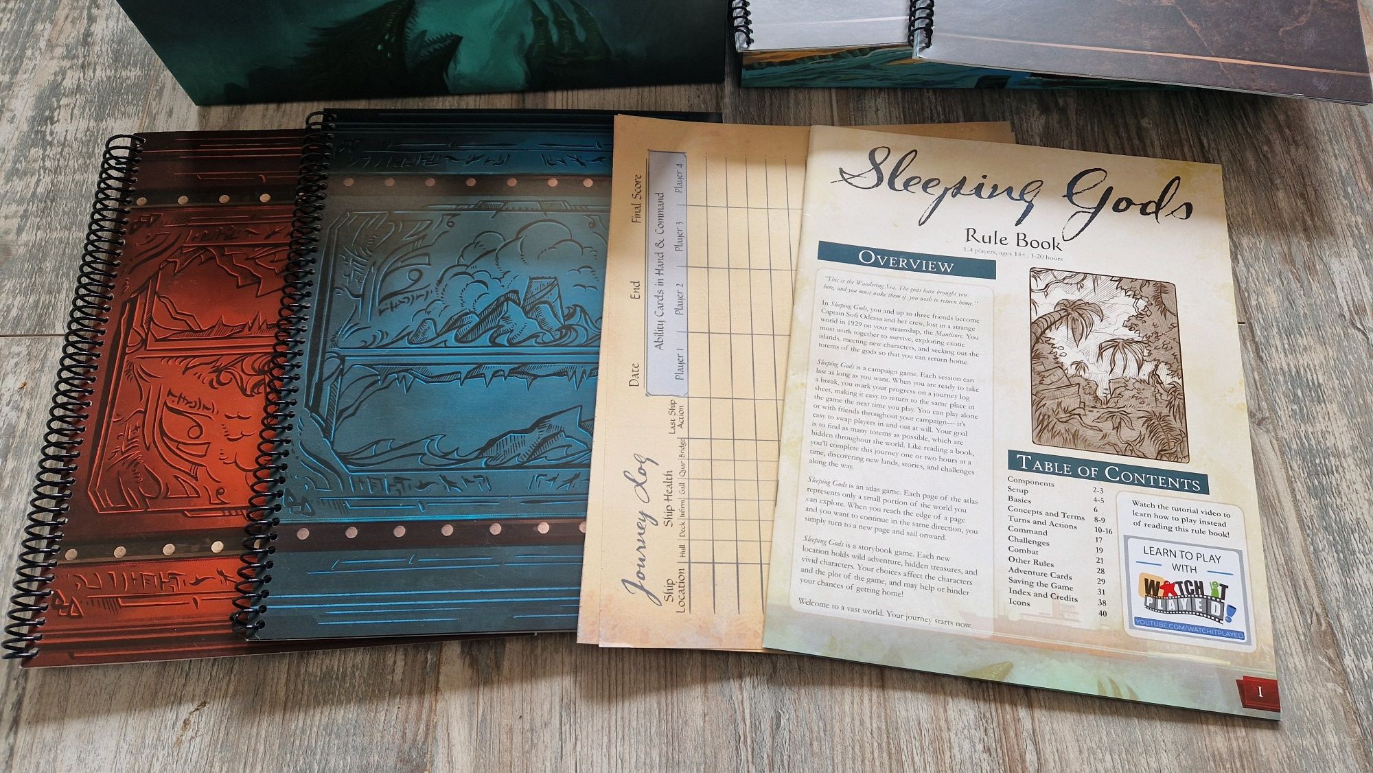 настолна игра Sleeping Gods и разширение Tides of Ruin