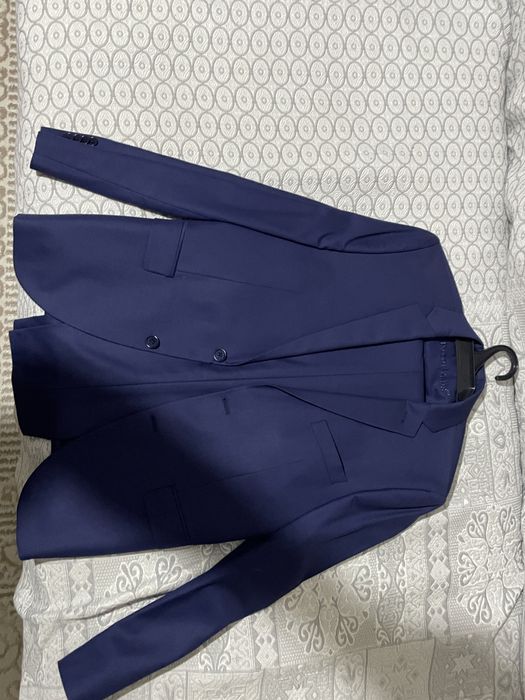 Костюм (двойка) тёмно синий