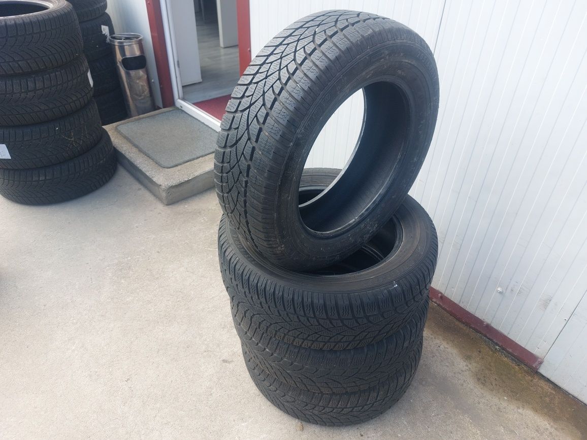 125 lei bucata! Set anvelope M+S/IARNA 205 60 16 Dunlop dot 2020