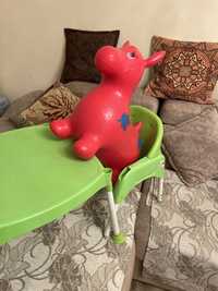 Продам столик со стульчиком трансформер детские