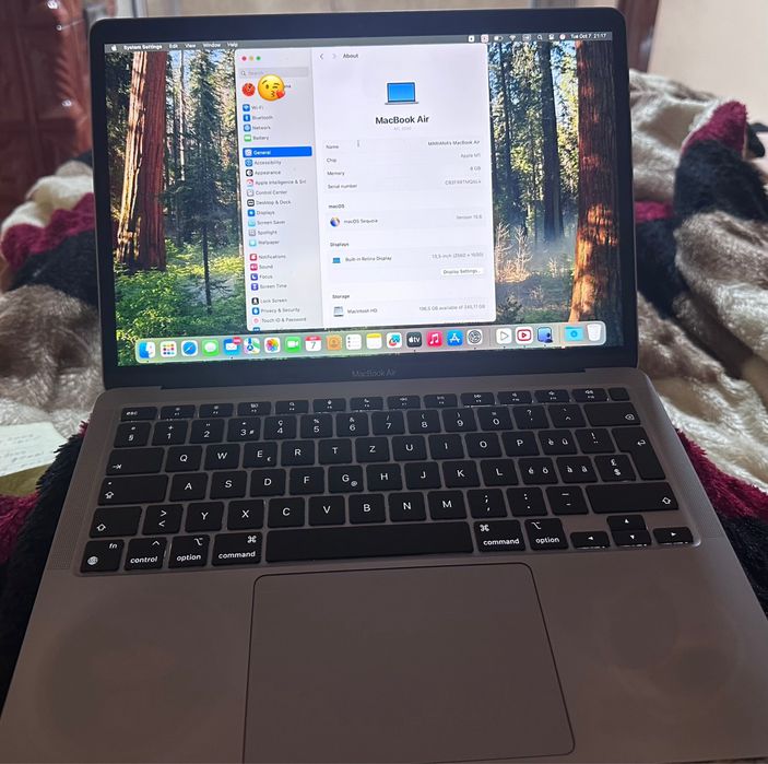 Leptop Macbook Air Apple 2020