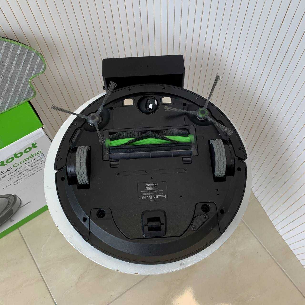 Робот прахосмукачка iRobot Roomba Combo с моп сухо/мокро WiFi 3000mAh