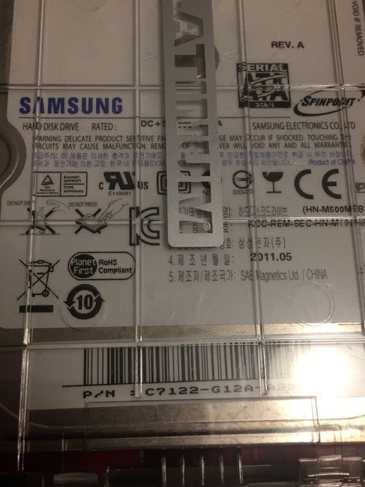 Hdd portabil Samsung 500gb. Hdd extern 500gb samsung