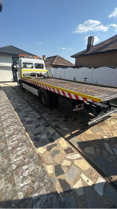 Autoplatforma Mercedes Atego Hidraulica+Furculita