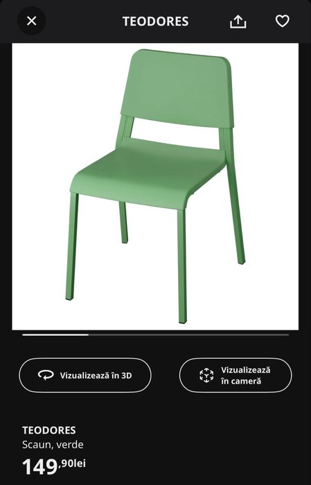 Scaun Teodores Ikea