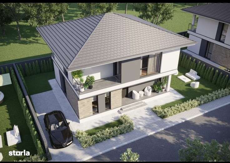 Vila individula, Cartier  nou 24 de case,204 mp construit,finisaje lux