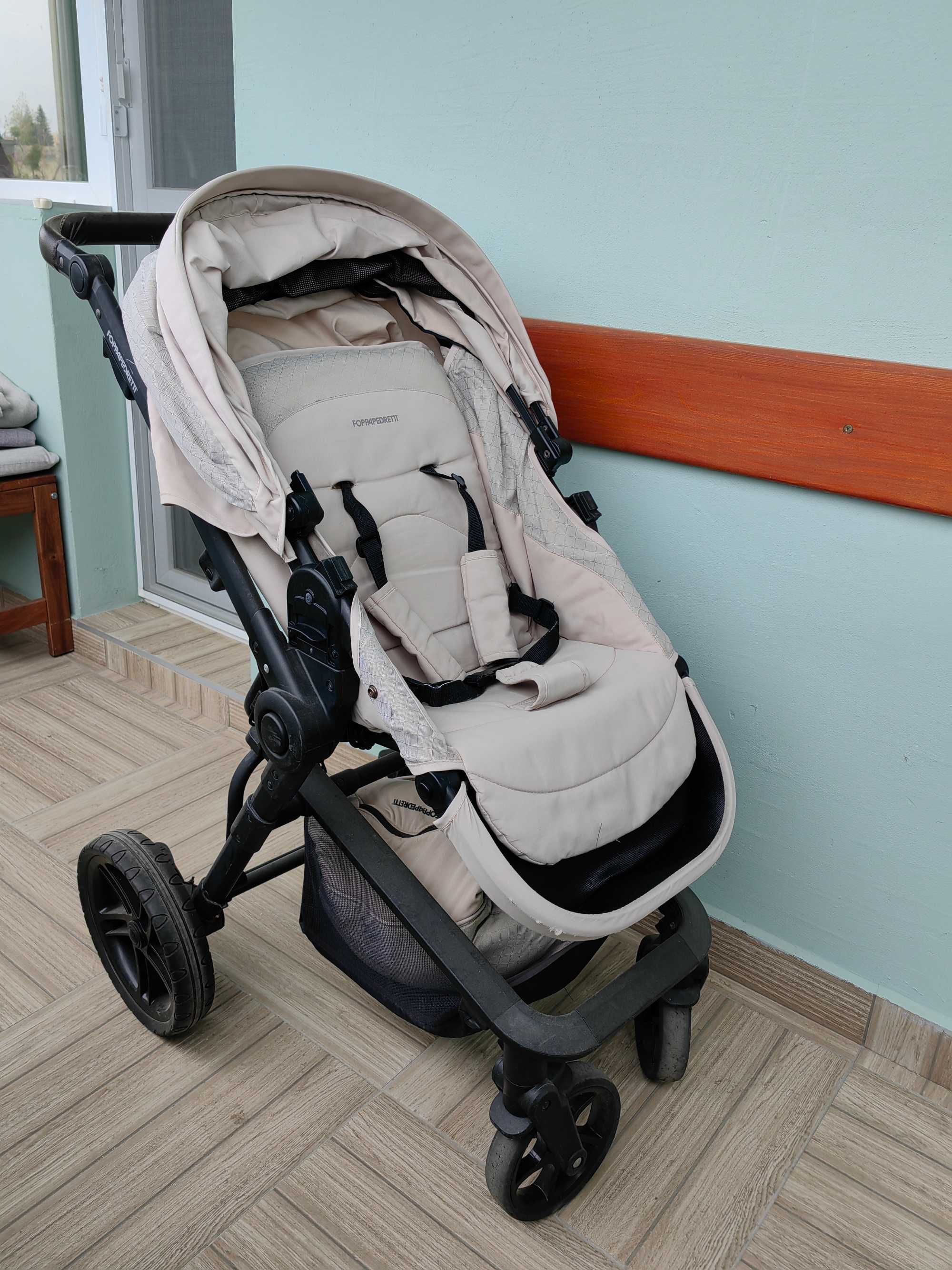 FoppaPedretti Бебешка количка 3Chic Travel System Elegant Sand