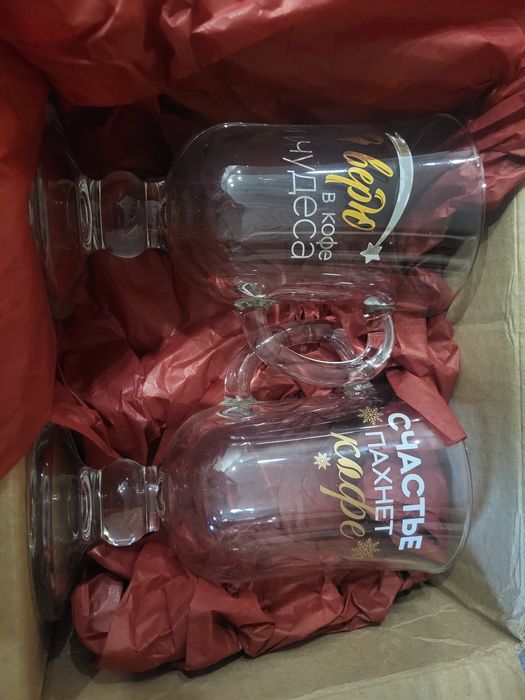 Набор новый в коробке, 2 кружки.