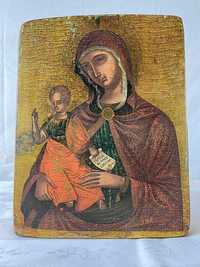 Icoana pe lemn: Madonna della consolazione