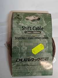2 buc Cablu schimbator Shimano Dura-Ace 1.2 x 3000 mm otel